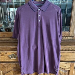 Tommy Bahama Men's Plum Polo Shirt